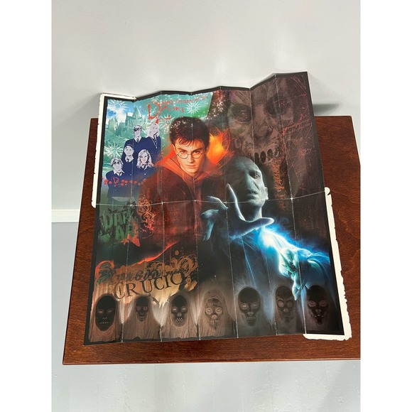 Harry Potter Dumbledore’s Army fold out Poster / bookmark - Picture 3 of 7